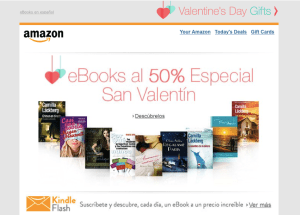 Ebooks al 50% Especial San Valentin