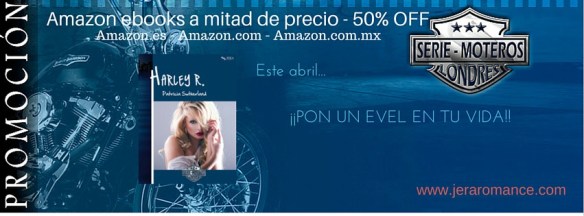 Harley R., Serie Moteros #2. Amazon Ebooks 50% Off