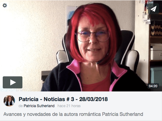 ¡Patricia en vídeo!