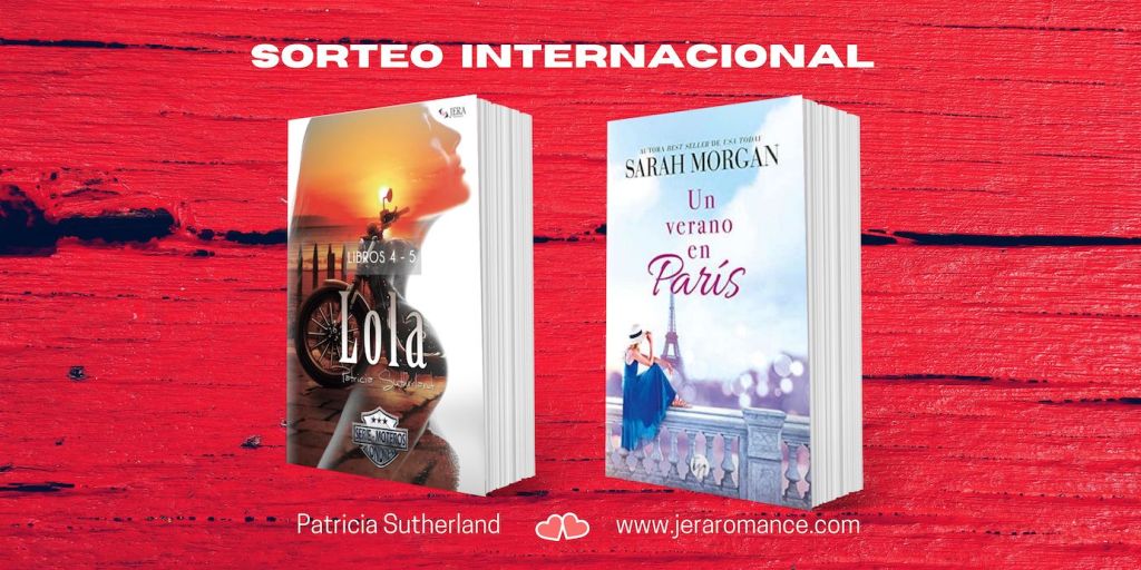 ¡Nuevo concurso en Jera Romance! Es internacional y el premio son estas dos fabulosas novelas románticas ❤️